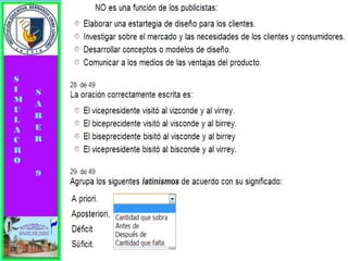 Simulacro pruebas saber 9° elizabeth ramirez 