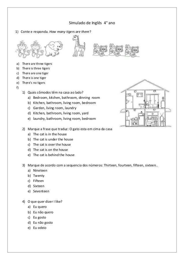 exercise have got english Simulado