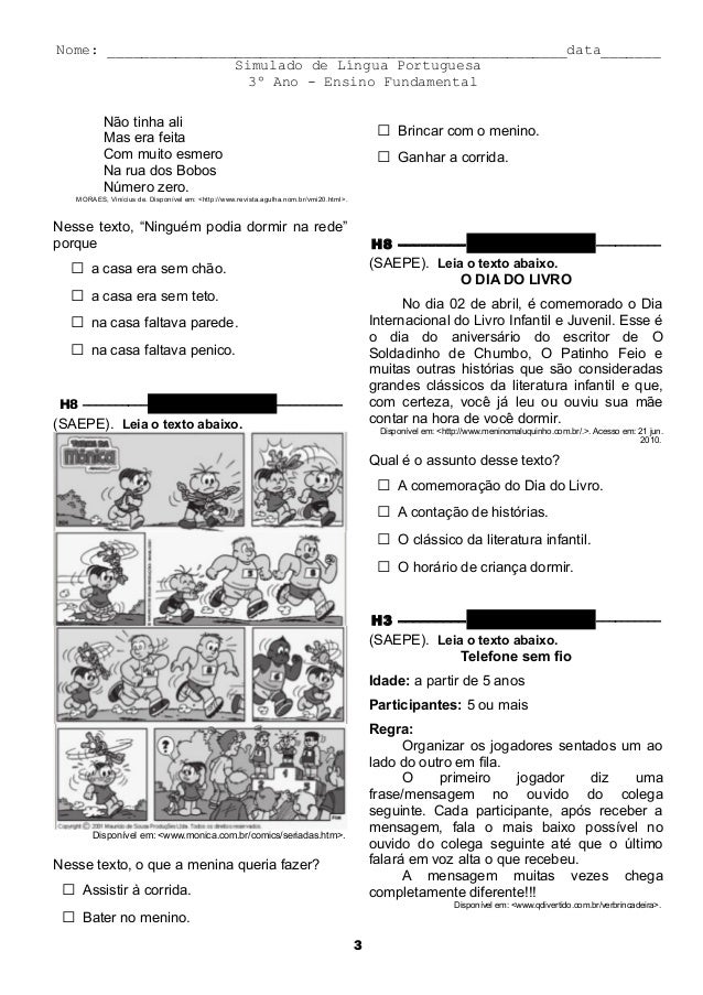 Simulado warles