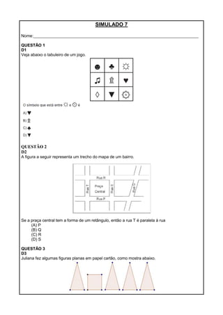 Jogo Tabuleiro Matemático Figura 5-Avaliação de aluno