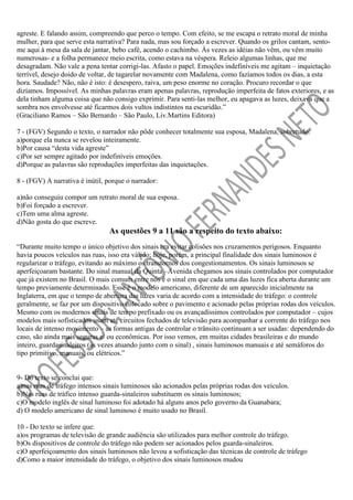 SIMULADO DE INTERPRETAÇÃO  TEXTUAL.