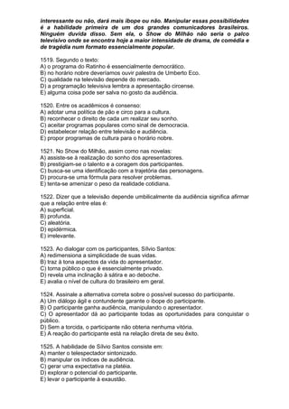 Simulado de português