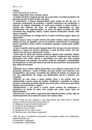 Simulado de português