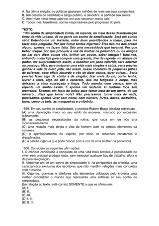 Simulado de português