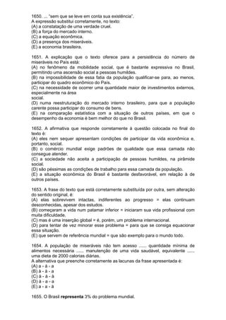 Simulado de português