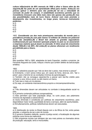 Simulado de português