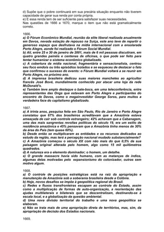 Simulado de português