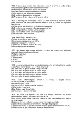 Simulado de português