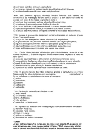 Simulado de português