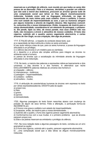 Simulado de português