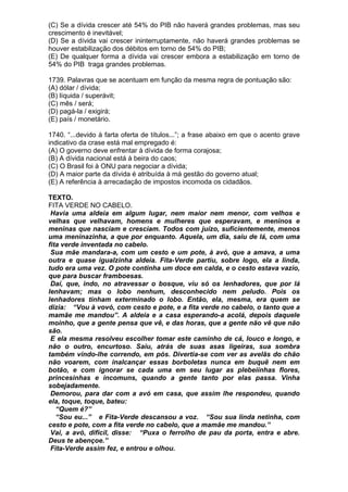 Simulado de português