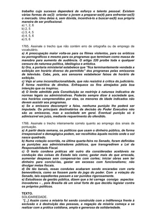 Simulado de português