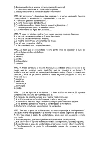 Simulado de português