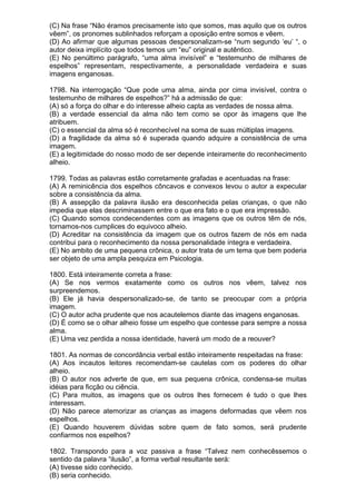 Simulado de português