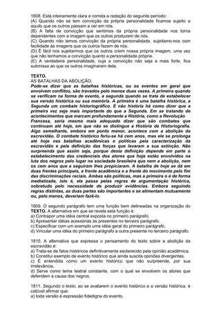 Simulado de português