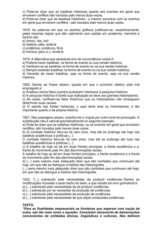 Simulado de português