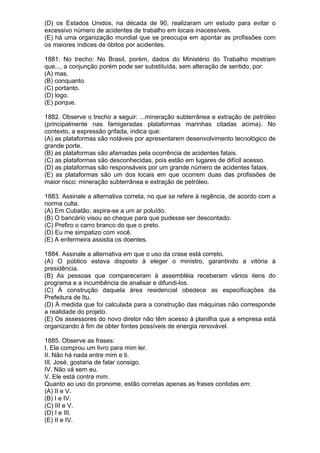 Simulado de português