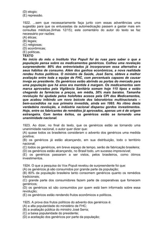 Simulado de português