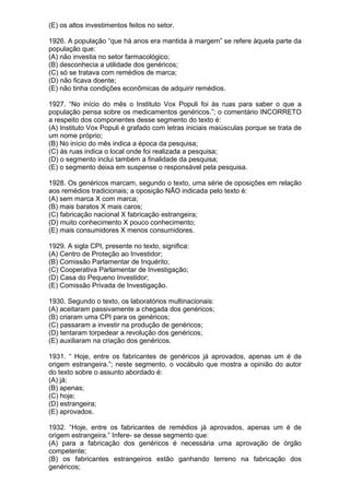 Simulado de português