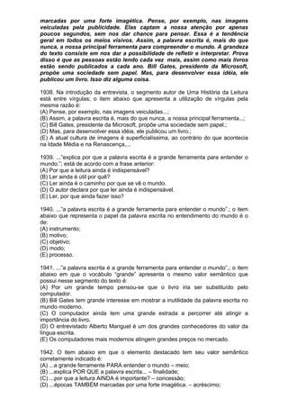 Simulado de português