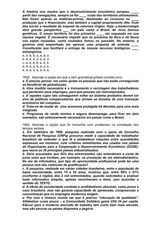 Simulado de português