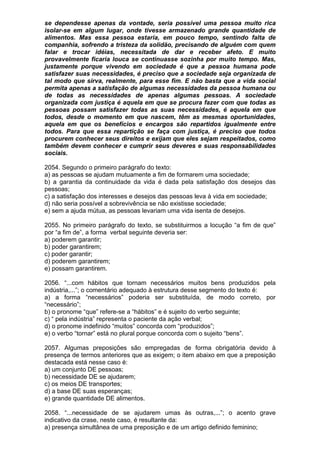 Simulado de português