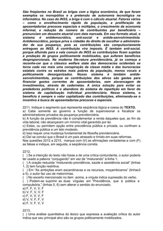 Simulado de português