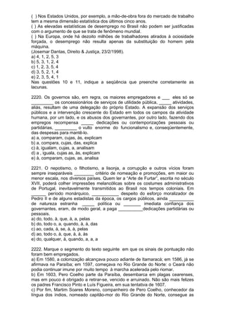 Simulado de português