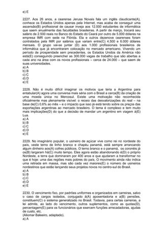 Simulado de português