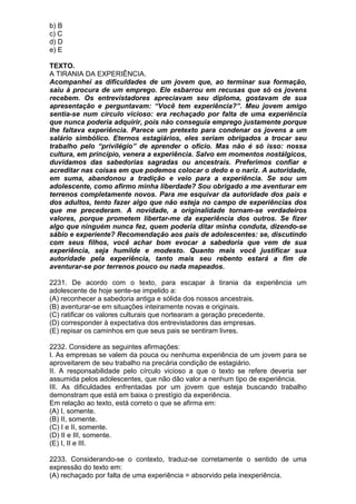 Simulado de português