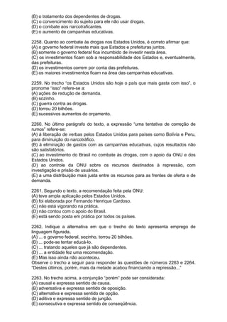 Simulado de português