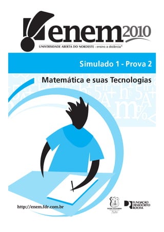 Simulado enem 2010   matemática e suas tecnologias