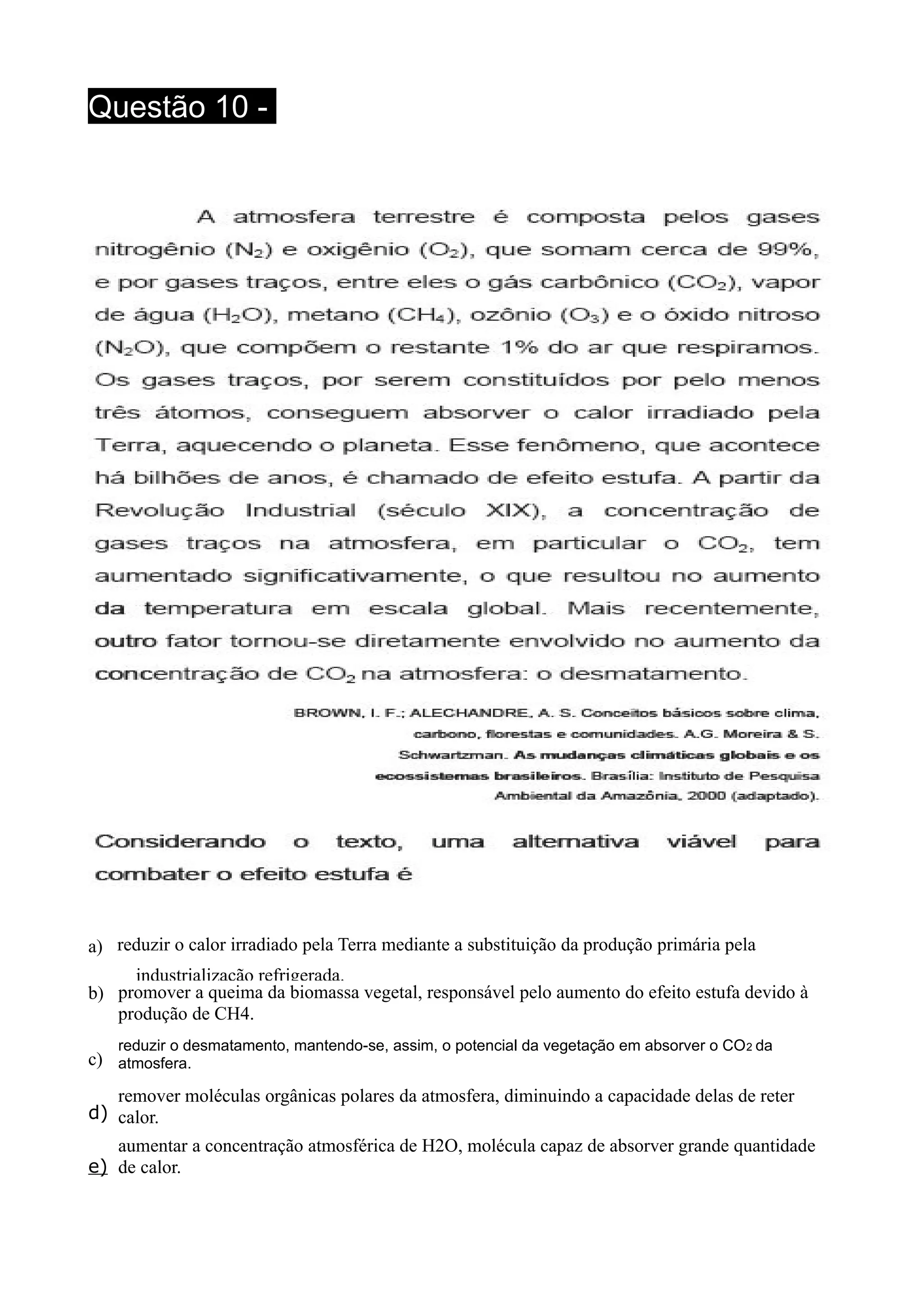 Simulado enem ciências da natureza e suas tecnologias | PDF