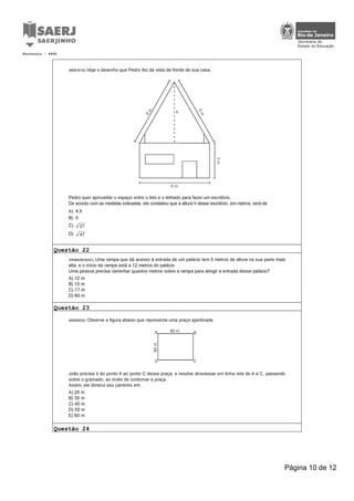 Questão 22
Questão 23
Questão 24
Protocolo : 6450
Página 10 de 12
 
