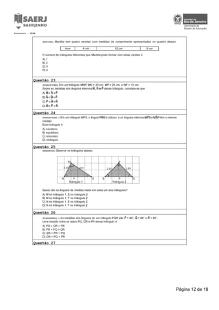Protocolo : 3948 
Questão 23 
Questão 24 
Questão 25 
Questão 26 
Questão 27 
Página 12 de 18 
 