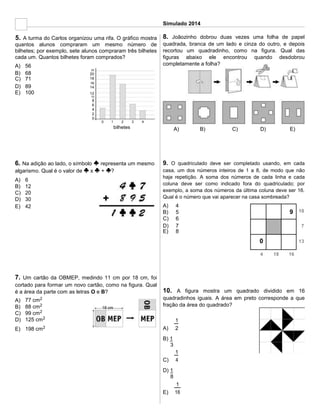 Olimpíadas de Matemática: 60÷5(4-2)2 - Gênio Quiz