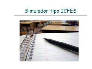 Simulador tipo ICFES 