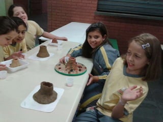 Simulando uma erupção vulcânica