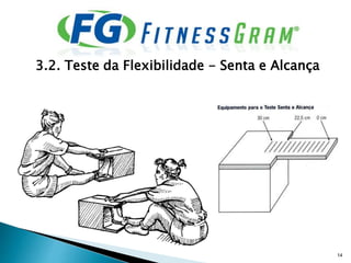 3.2. Teste da Flexibilidade - Senta e Alcança
14
 