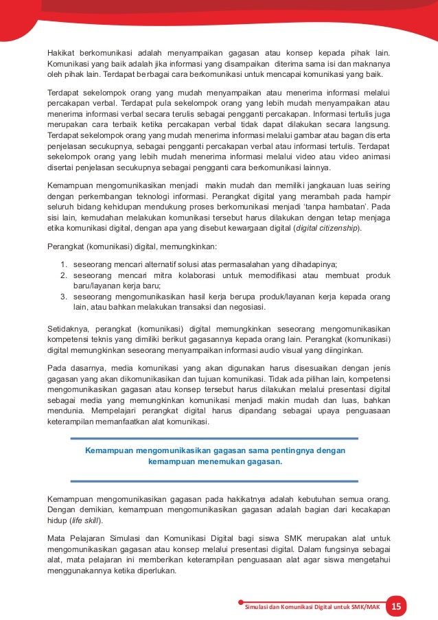 Bahan Ajar Simulasi Dan Komunikasi Digital Ppt Cara Mengajarku
