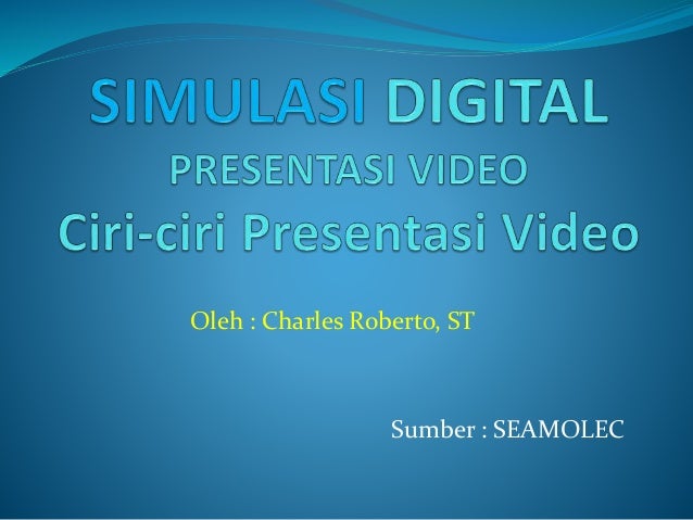 Simulasi Digital Simulasi Digital