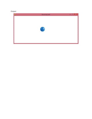 Simulate bouncing ball in pygame | PDF