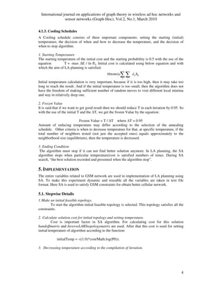 Simulated annealing for location area planning in cellular networks | PDF