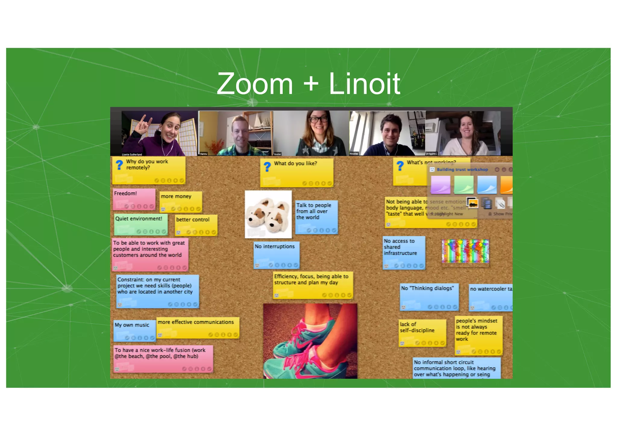 Zoom + Linoit
