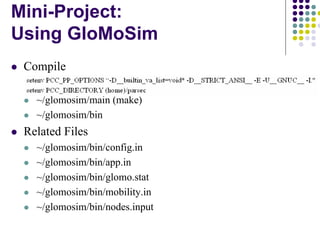 Glomosim Simulation | PDF