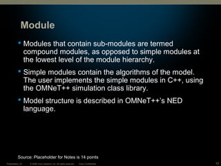 Simulation using OMNet++ | PPT