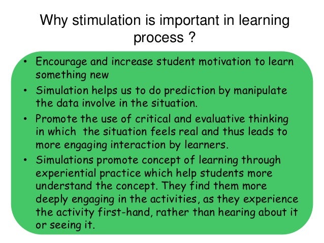 Simulation in Learning Process