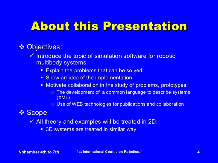 Simulation Software Performances And Examples