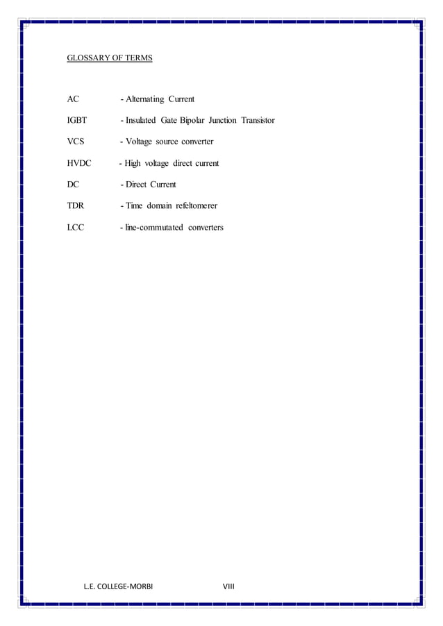 Simulation and analysis of HVDC on MATLAB and PSCAD | DOCX