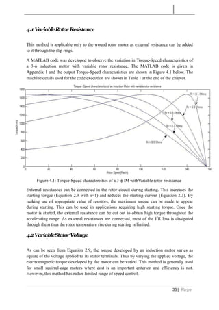 Simulation and speed control of induction motor drives | PPTX
